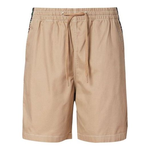 Šortky Converse Converse Plaid Shorts Béžová | 10020977-A02