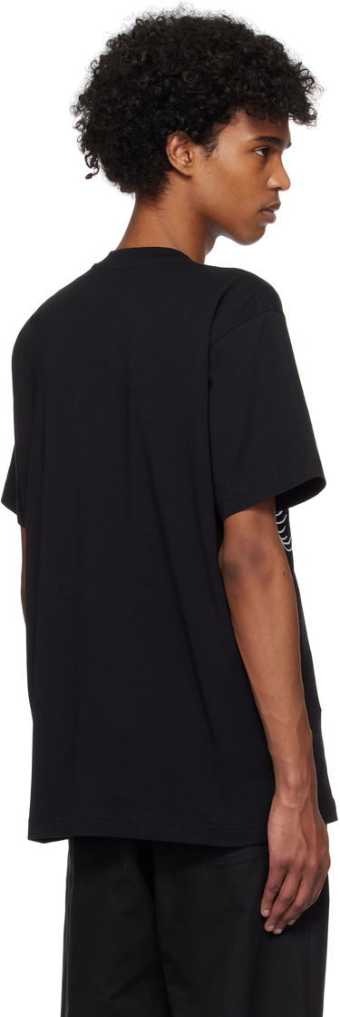 Tričko Moschino Moschino Laurel Crown Embroidered T-Shirt Čierna | 251ZZA072202411555, 2