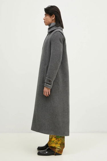 Kabáty Fiorucci Fiorucci Wool Coat Šedá | U01FMOCO244WO01GY01, 1