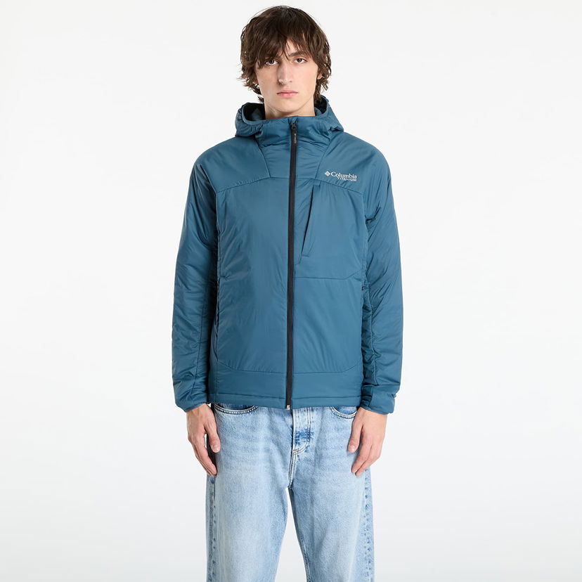 Bunda Columbia Silver Leaf™ Lite Hooded Jacket Modrá | 2134532429