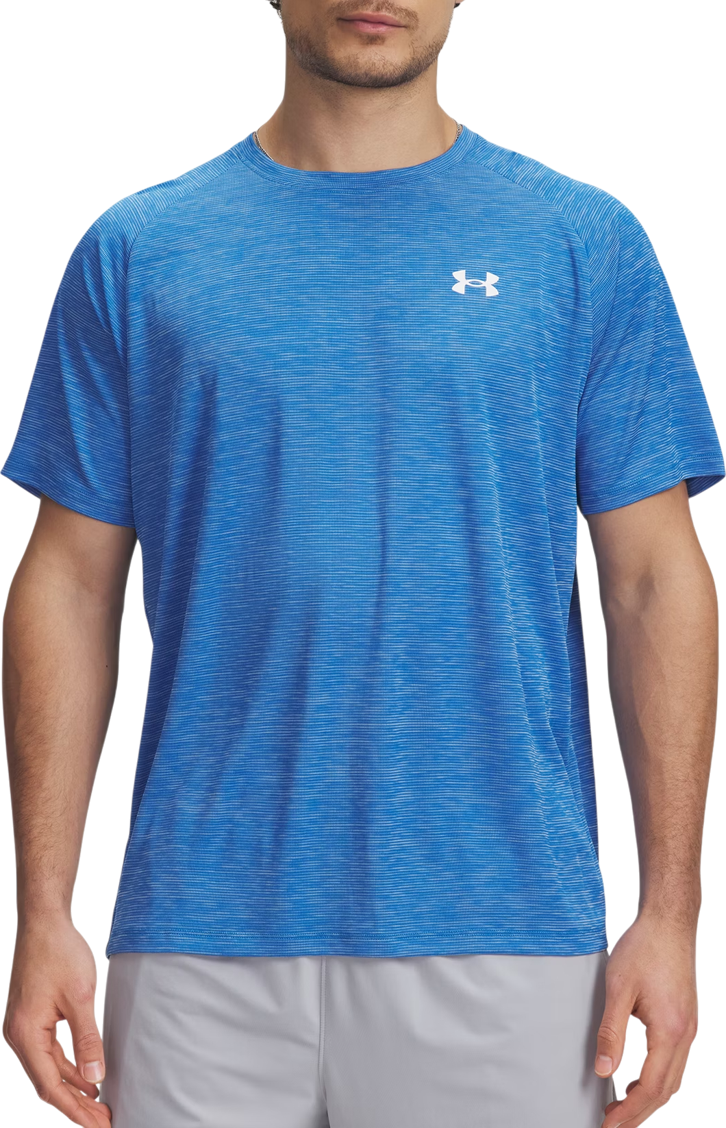 Tričko Under Armour Tech Textured T-Shirt Modrá | 1382796-402, 0