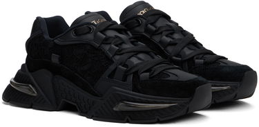 Tenisky a topánky Dolce & Gabbana Airmaster Mixed-Material Čierna | CK2283 A5195, 3