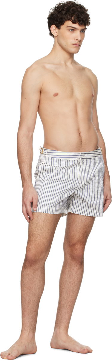 Plavky Orlebar Brown Setter Swim Trunks Biela | 280113, 3