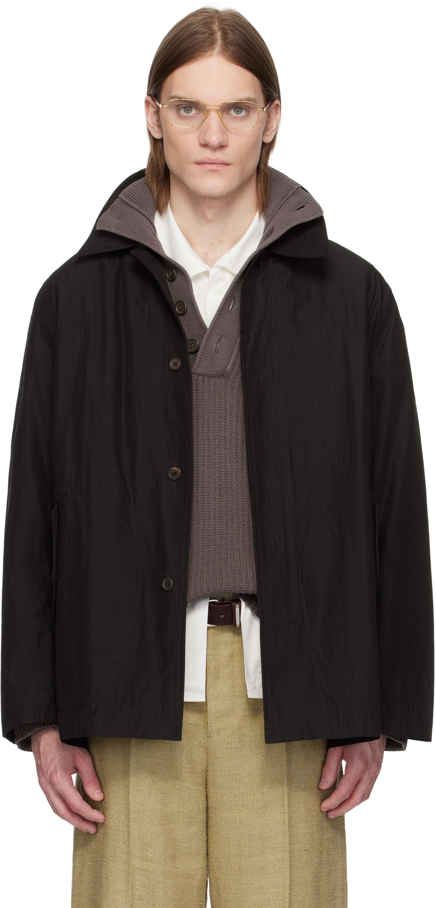 Parka OUR LEGACY Our Legacy Lead Jacket Čierna | M2252LB, 0