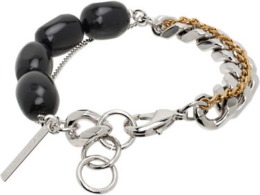 Náramok Dries Van Noten Dries Van Noten Tiered Chain & Bead Bracelet Metalická | 251-028209-092, 1