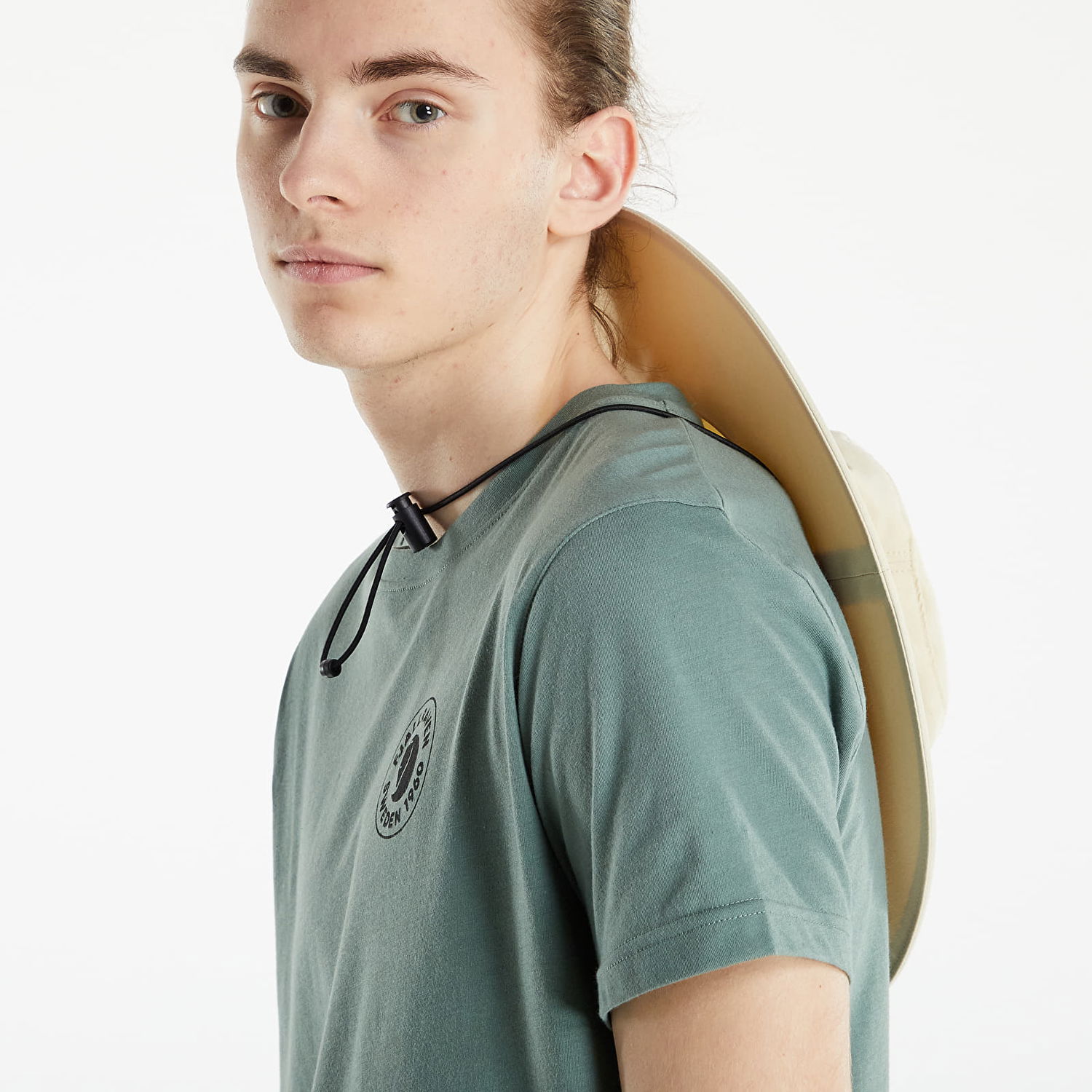 Tričko FJÄLLRÄVEN 1960 Logo T-shirt Zelené | F87313-614, 1