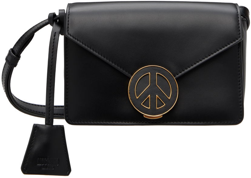 Taška cez rameno Moschino Small Shoulder Bag Čierna | 2422 A756080320555