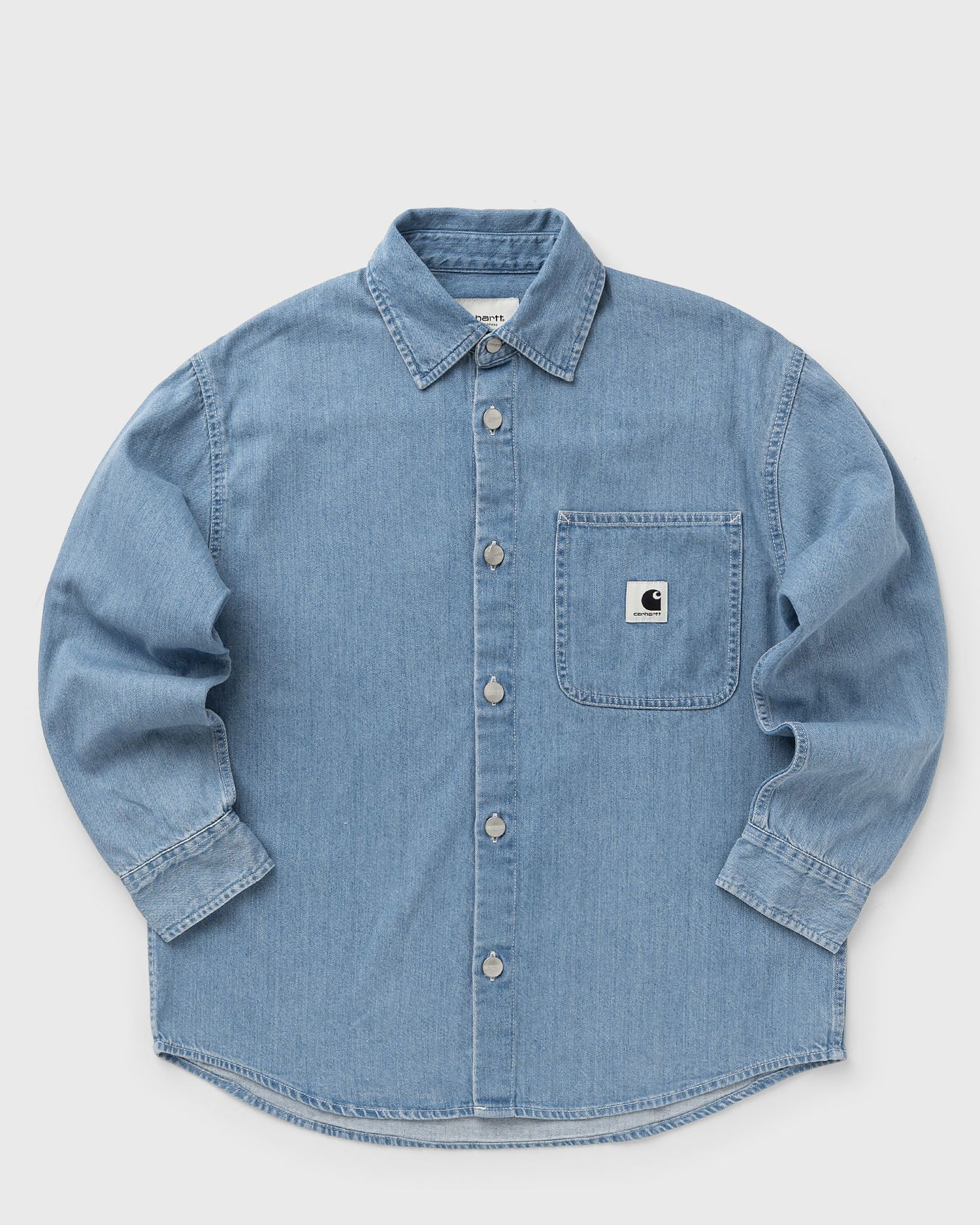 Košeľa Carhartt WIP Marly Long Sleeve Denim Shirt Modrá | I035584-01.35, 0
