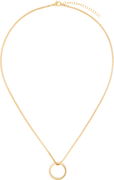 MM6 Numeric Minimal Signature Pendant Ring Necklace