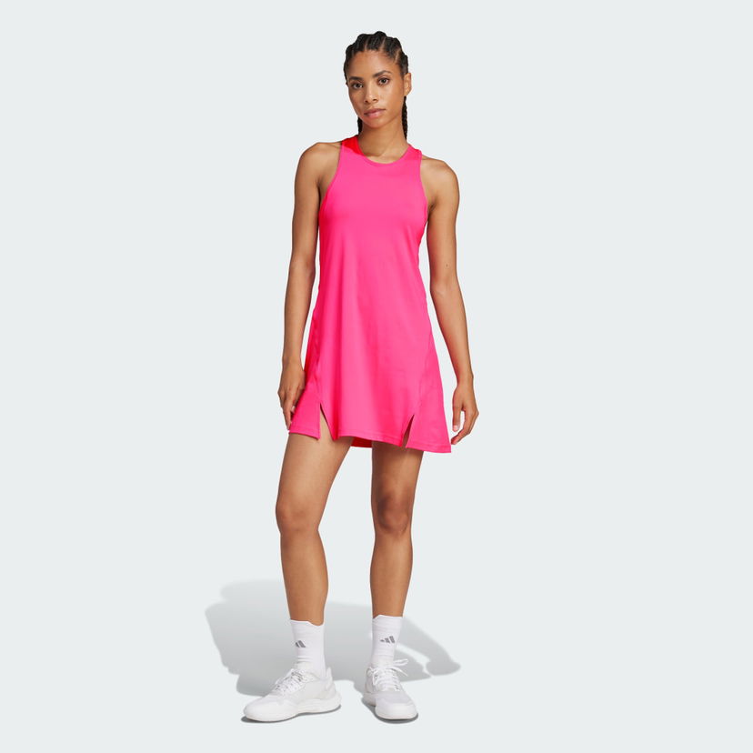Šaty adidas Performance Club Tennis Climacool Dress Ružová | JE7109