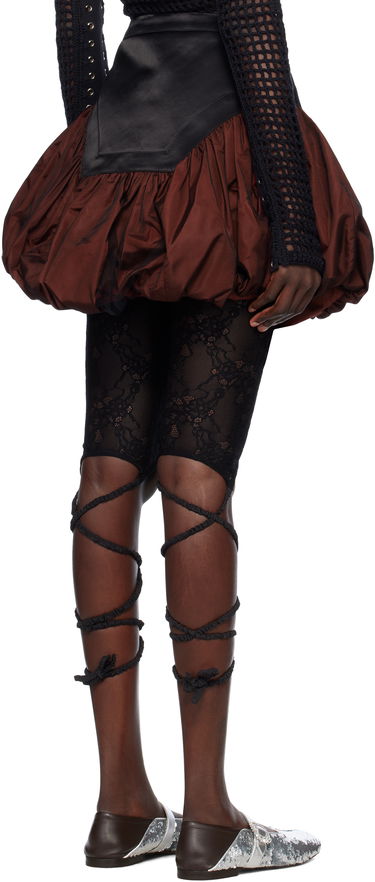 Sukňa Chopova Lowena Chopova Lowena Backtuck Miniskirt Hnedá | 3251, 2