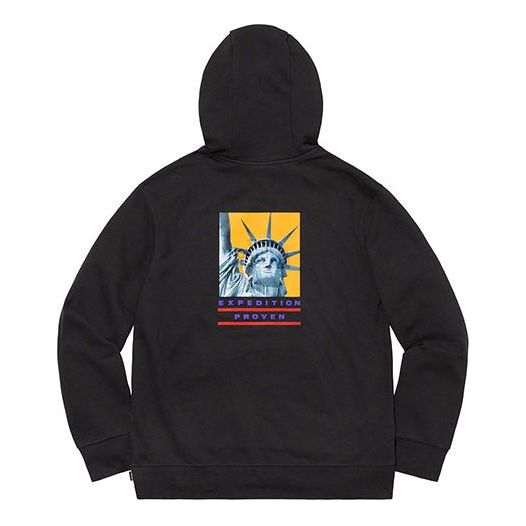 Mikina Supreme The North Face x Supreme Statue of Liberty Hoodie Čierna | SUP-FW19-903