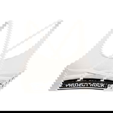 Podprsenka Under Armour Project Rock All Train Bra White Clay Biela | 1380181-114, 5