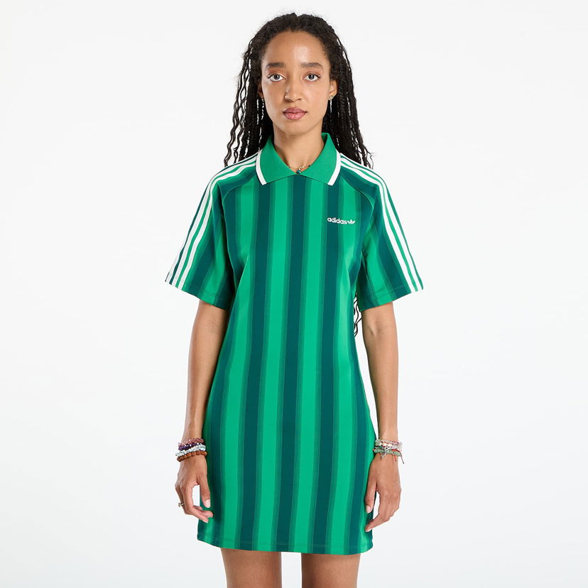Šaty adidas Originals Football Inspired Graphic Dress Zelené | JW6014