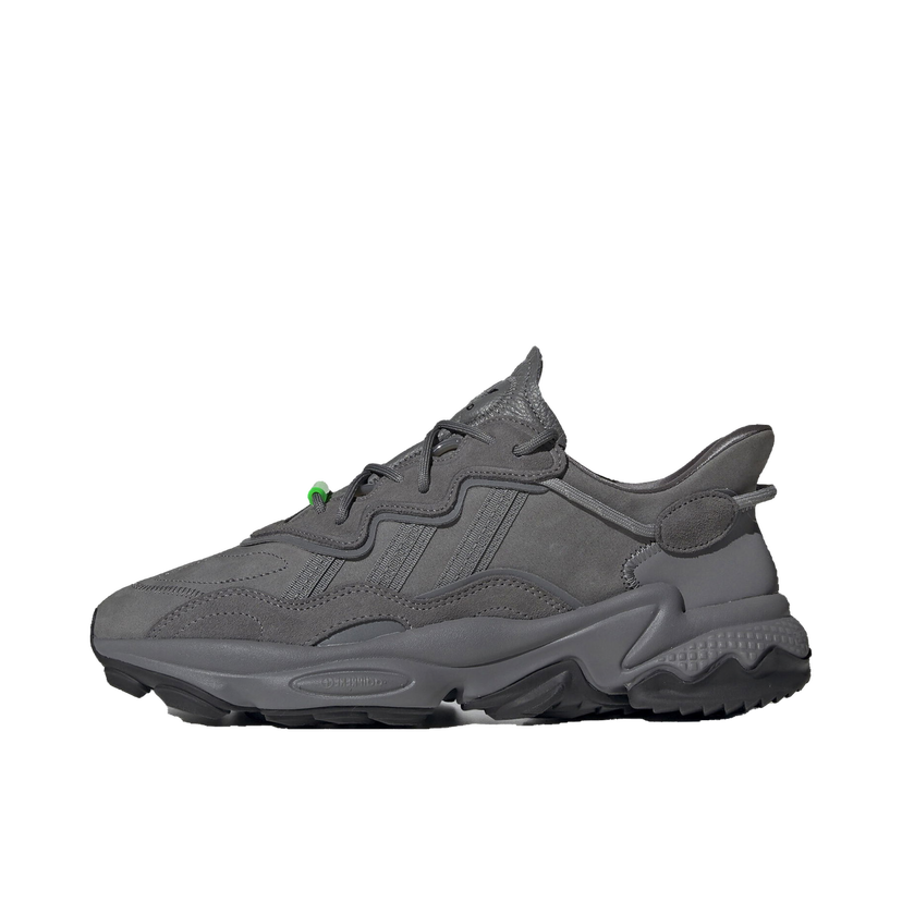Tenisky a topánky adidas Originals Ozweego TR Grey Solar Green Šedá | EE7001