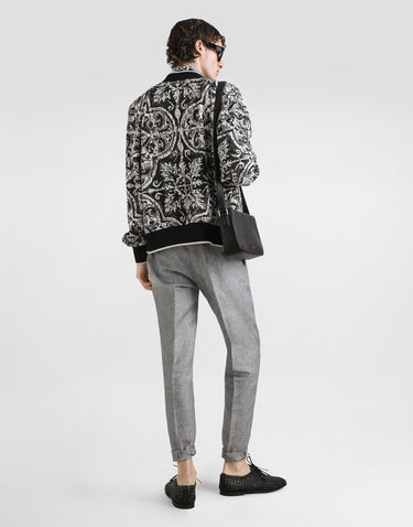 Bomber bunda Dolce & Gabbana Dolce & Gabbana Majolica-Print Cordonetto Lace Bomber Jacket Rôznofarebný | G9BOSTISMKFHY5DQ, 2