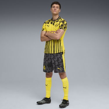 Šortky Puma KID SUPER x Borussia Dortmund Shorts Čierna | 783109_03, 3
