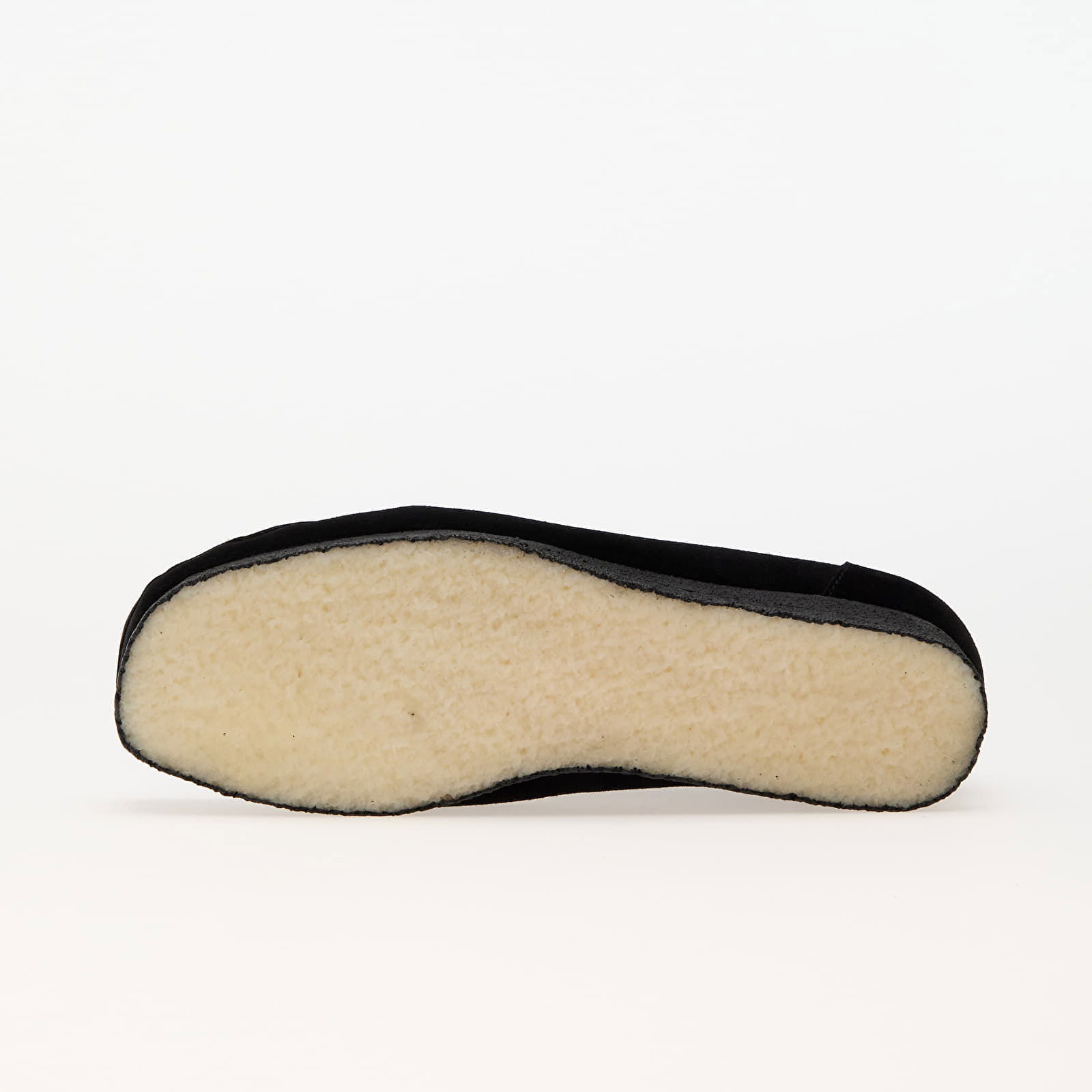 Wallabee Loafer Black Sde