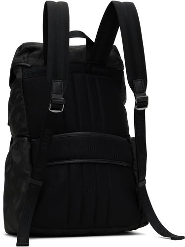Batoh BOSS Monogram Backpack Čierna | 50536225, 2