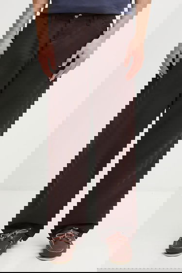 Nohavice Carhartt WIP Relaxed Fit Simple Pant Trousers Hnedá | I034907.33H02, 0