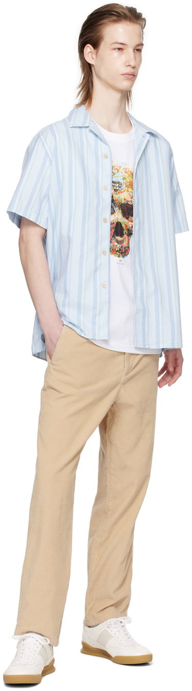 Košeľa Paul Smith PS Paul Smith Stripe Vacation Shirt Modrá | M2R-695U-M21996-41, 3