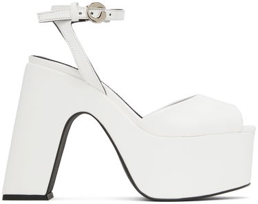 Tenisky a topánky Coperni Bridge Platform Sandals Biela | COPSH14463, 0