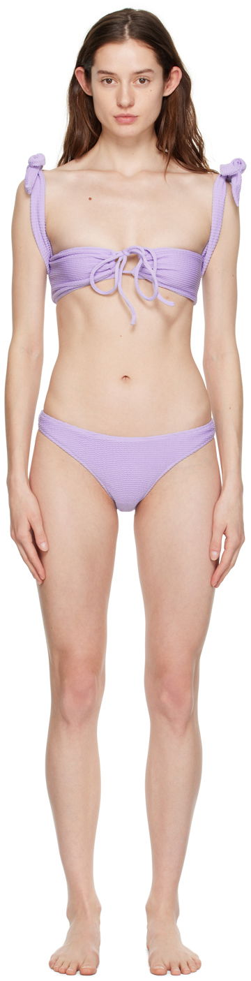 Plavky GUIZIO Guizio Mona Bikini Fialová | MB 2, 0