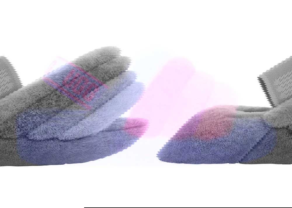 Tenisky a topánky UGG Fluff Yeah Slide Cornflower Multi Rôznofarebný | 1097169-CWMT, 0