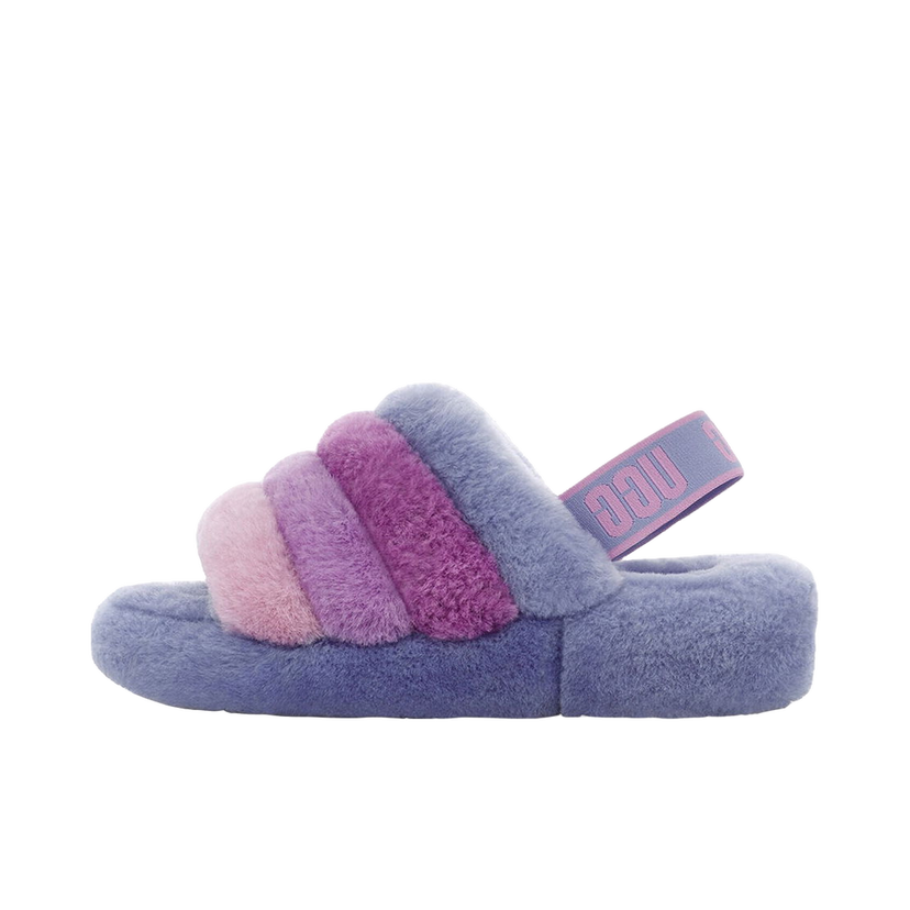 Tenisky a topánky UGG Fluff Yeah Slide Cornflower Multi Rôznofarebný | 1097169-CWMT