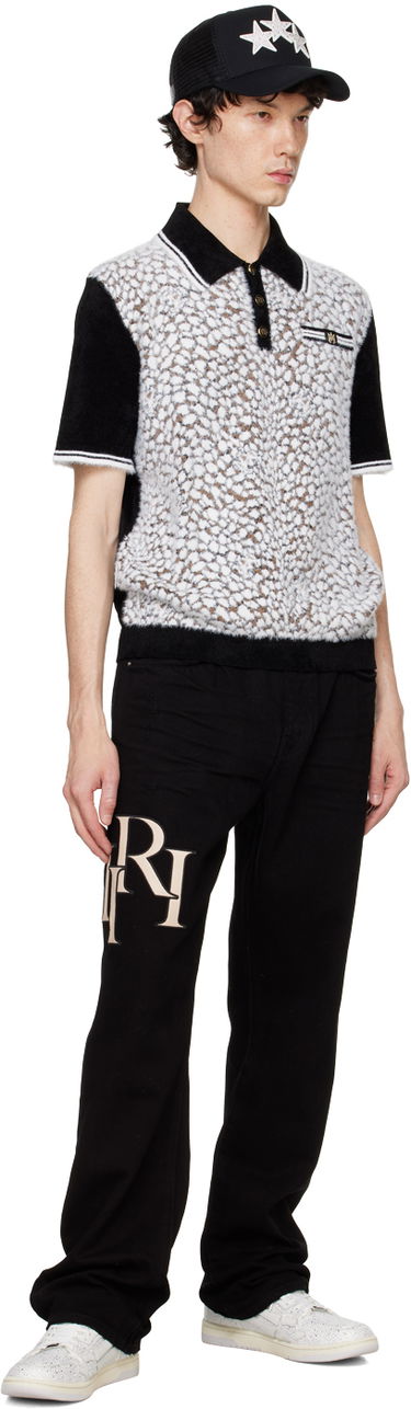 Polo tričko AMIRI AMIRI M.A. Leopard Print Polo Rôznofarebný | AMKNPO1040, 3