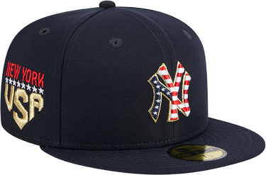 Šiltovka New Era New York Yankees American Flag Logo 4th July 59Fifty Cap Navy | 60360504-60360504, 3
