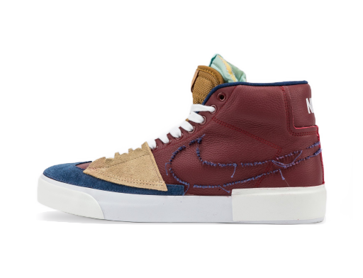 Skateboarding Nike SB Zoom Blazer Mid Edge SB "Team Red Navy" Rôznofarebný | DA2189-600