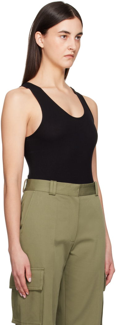 Tielko Anine Bing ANINE BING Ginny Ribbed Tank Bodysuit Čierna | A-08-10672-BLK26, 1