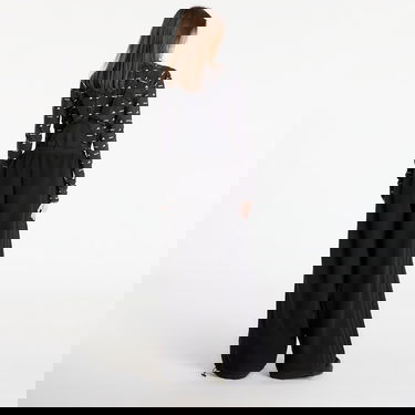 Overal adidas Performance Moonboot Wide-Leg Fleece Bib Pant Čierna | JM6494, 3