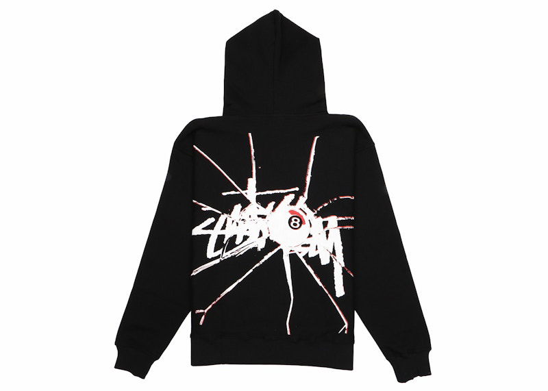 Mikina Stüssy Shattered Graphic Print Zip Hoodie Čierna | 1974959_BLAC, 0