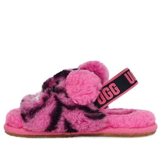 Tenisky a topánky UGG UGG Fluff Yeah Slide Tiger Stuffie Ružová | 1124940T-CRNT