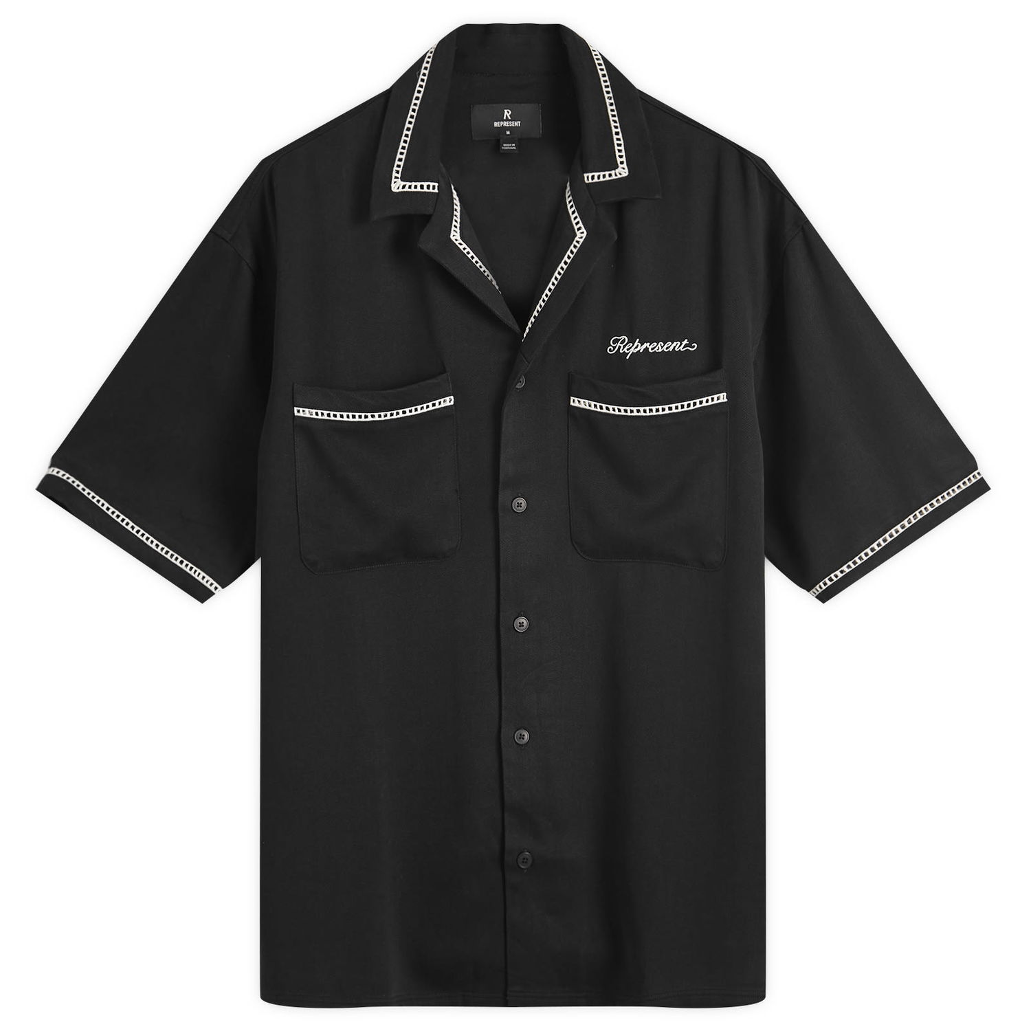 Košeľa Represent Clo Resort Shirt Čierna | MLM2433-001, 0