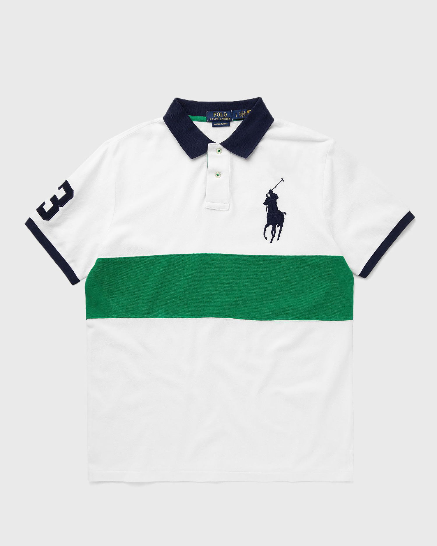 Polo tričko Polo by Ralph Lauren Polo Ralph Lauren Cut and Sew Polo Shirt Biela | 710969619001, 0