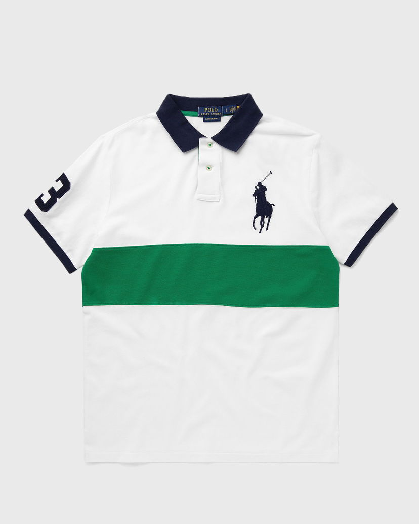 Polo tričko Polo by Ralph Lauren Polo Ralph Lauren Cut and Sew Polo Shirt Biela | 710969619001