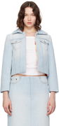 Acne Studios Padded Cropped Denim Jacket