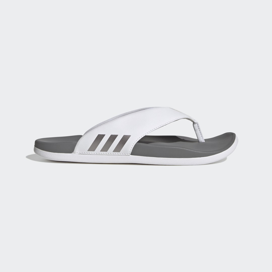 Tenisky a topánky adidas Originals Adilette Comfort Flip-Flops Biela | HQ4459, 0