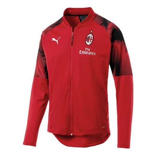 Bomber bunda Puma AC Milan Stadium Poly Jacket Červená | 754864-02, 0