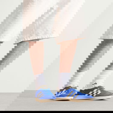 Tenisky a topánky adidas Originals Gazelle Indoor UK 3.5 Modrá | JQ8383, 6