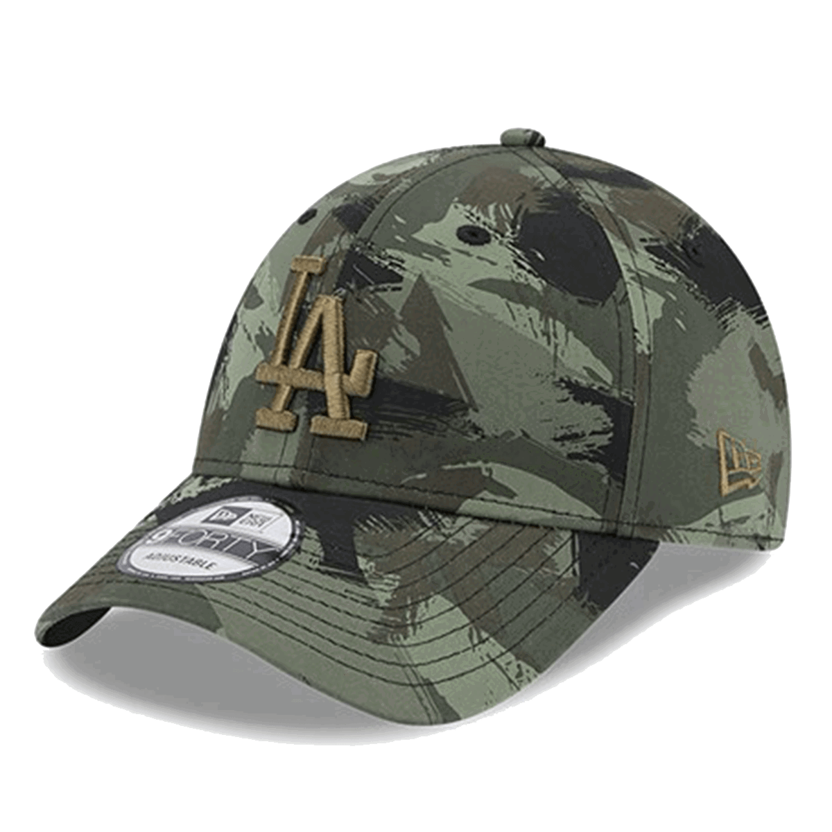 Šiltovka New Era Los Angeles Dodgers 9FORTY Painted AOP Adjustable Hat Zelené | 60364492, 0