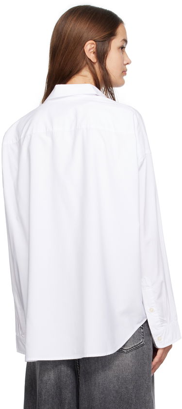 Košeľa R13 R13 Button-Up Shirt Biela | R13WR170-R237B, 2