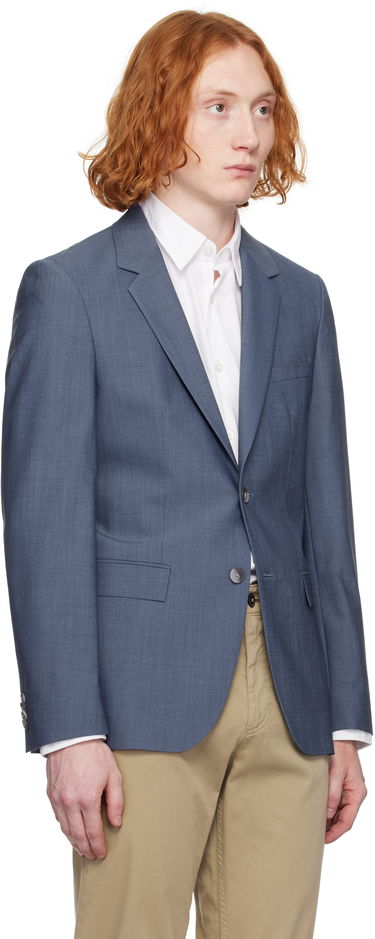 Bunda BOSS Slim-Fit Blazer Modrá | 50535030, 1