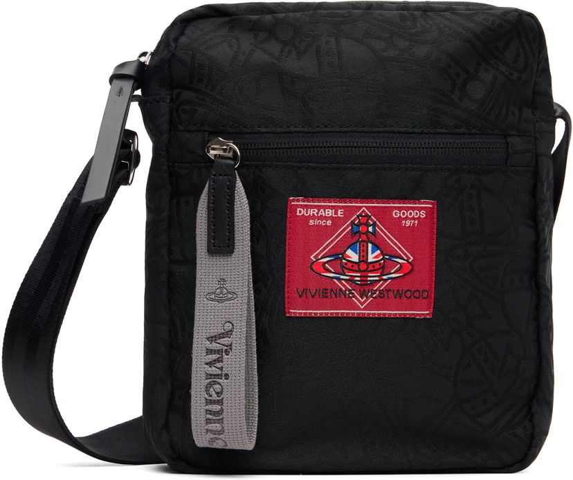 Taška cez rameno Vivienne Westwood Vivienne Westwood Luke Crossbody Pouch Čierna | 48030012U-W016Q-