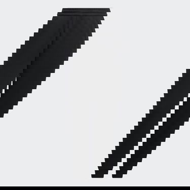 Nohavice a džínsy adidas Originals Wording Regular Fit Fleece Cuffed Čierna | HM2832, 4