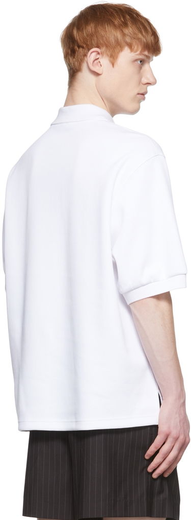 Polo tričko We11done We11done Cotton Polo Shirt Biela | WD-TT1-22-537-U-WH, 2