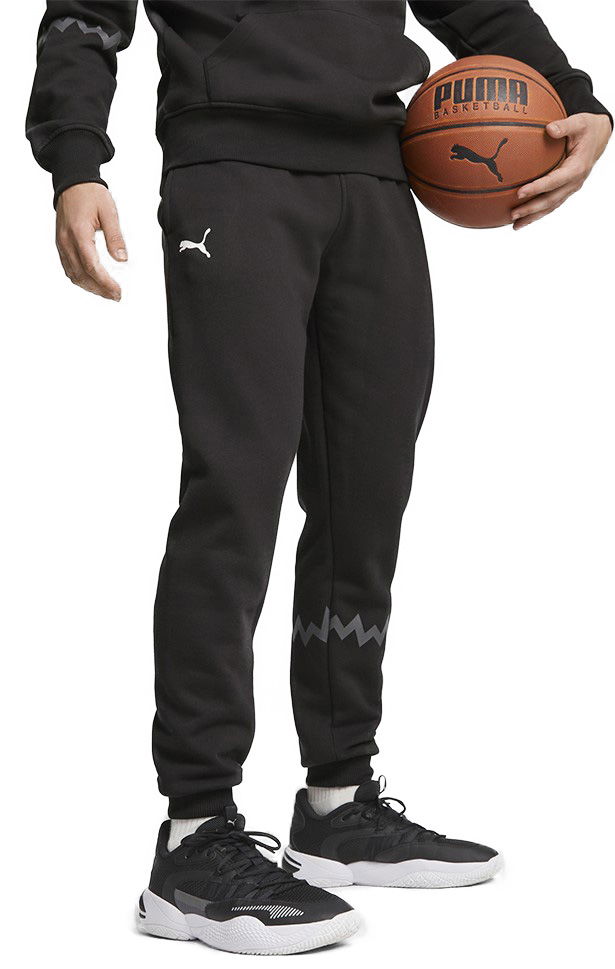 Tepláky Puma Hoops Team Sweat Pant Čierna | 676649-01, 0